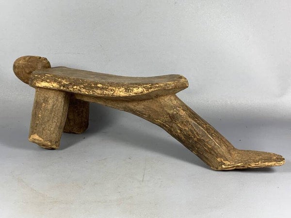 200925 - Authentic Antique Lobi stool - Burkina Faso.