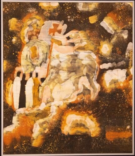 260687 - unknown artist - "Coptic lion"  - Ethiopia