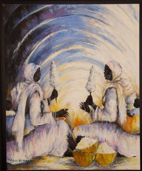 260676 - Eric Borketey " cotton women " - Ghana