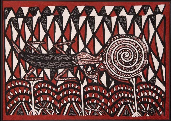 260672 - Painting on paper - SWOPA - Ghana