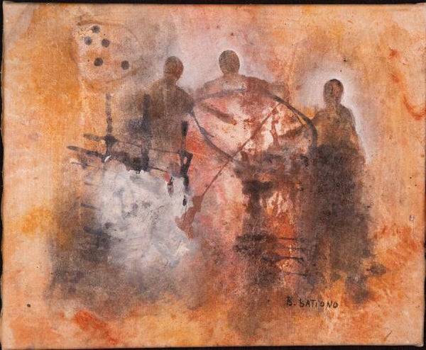 260675 - Bernardin Battiono - "Friends II" - Burkina Faso