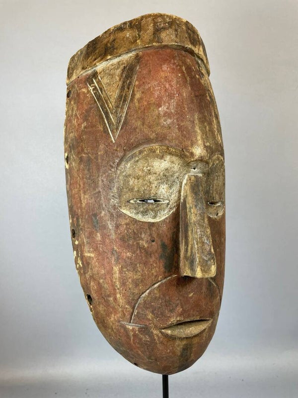 210723 - Tribal used African mask from the Luba - Congo.