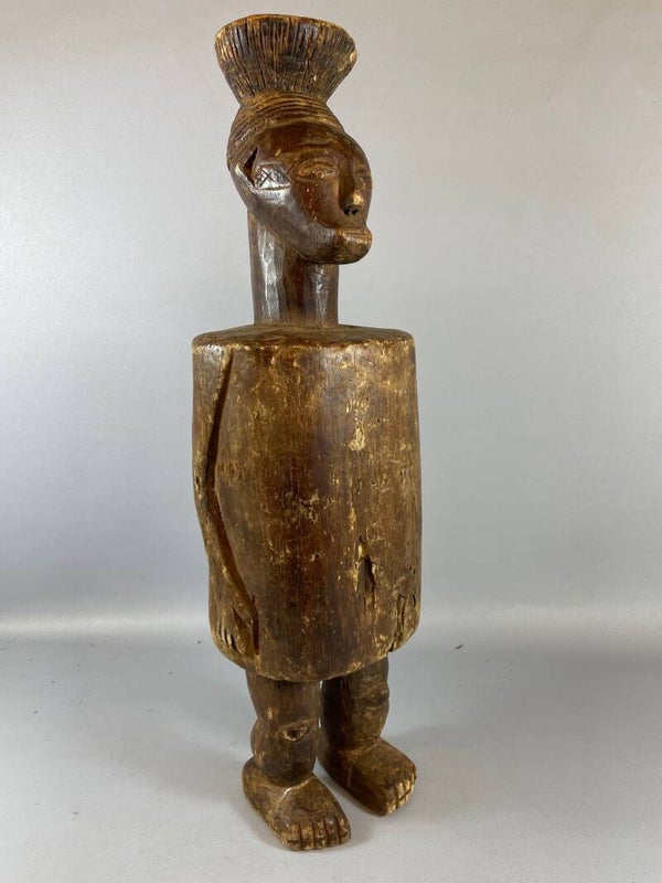 210834 - Rare & Old Tribal Used African Mangbetu sacrifice statue - Congo.
