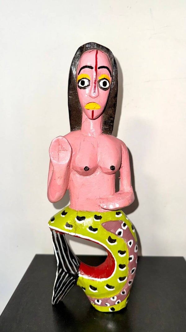 250134 - African sea mermaid Mama Wata sculpture - EWE- Togo