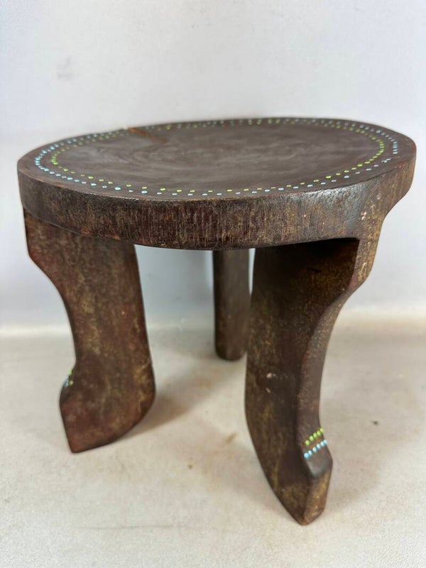 241145 - This three-legged stool is handmade in the Jimma region - Ethiopia.