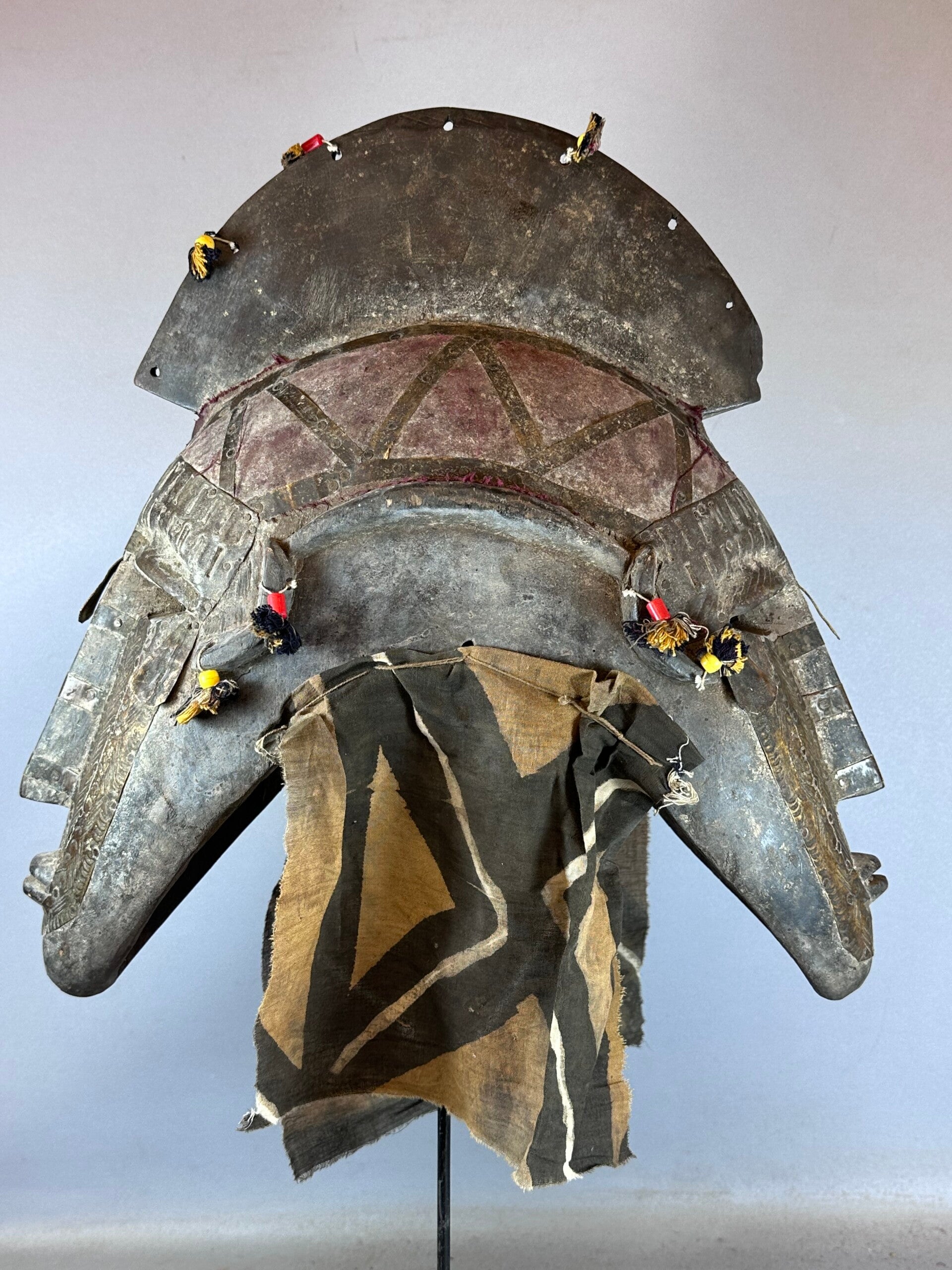 241246 - Nice African Bambara double head mask - Mali.
