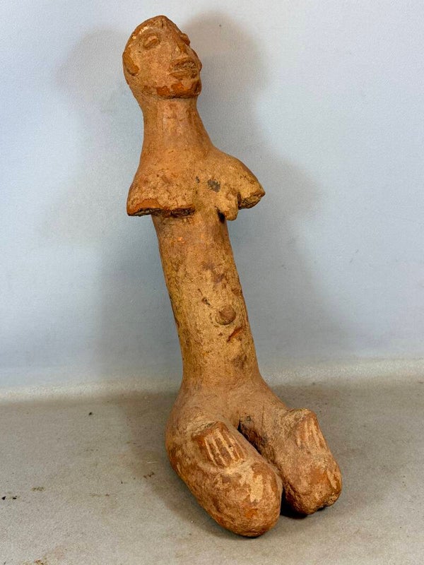 260314.RO - Antique Rare terracotta Funerary Dakakari sculpture - Nigeria