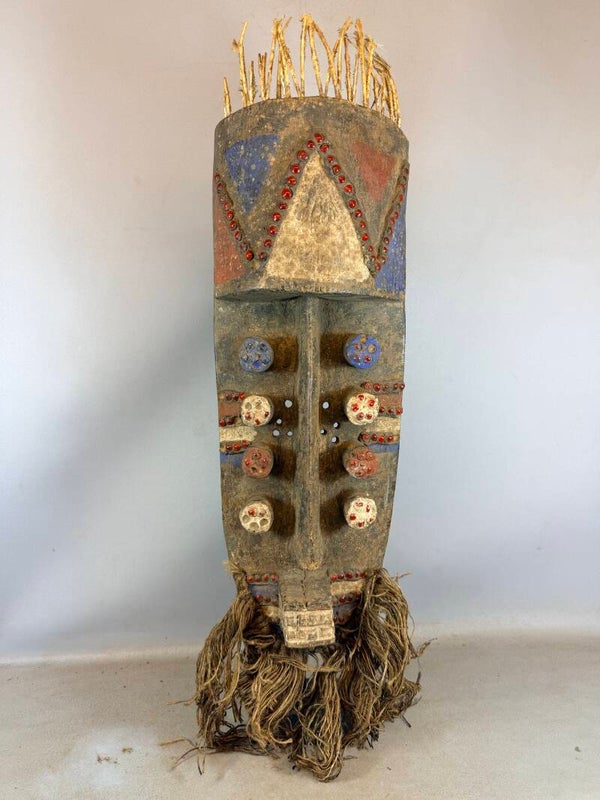 260428 - African Old Large Grebo mask - Liberia.
