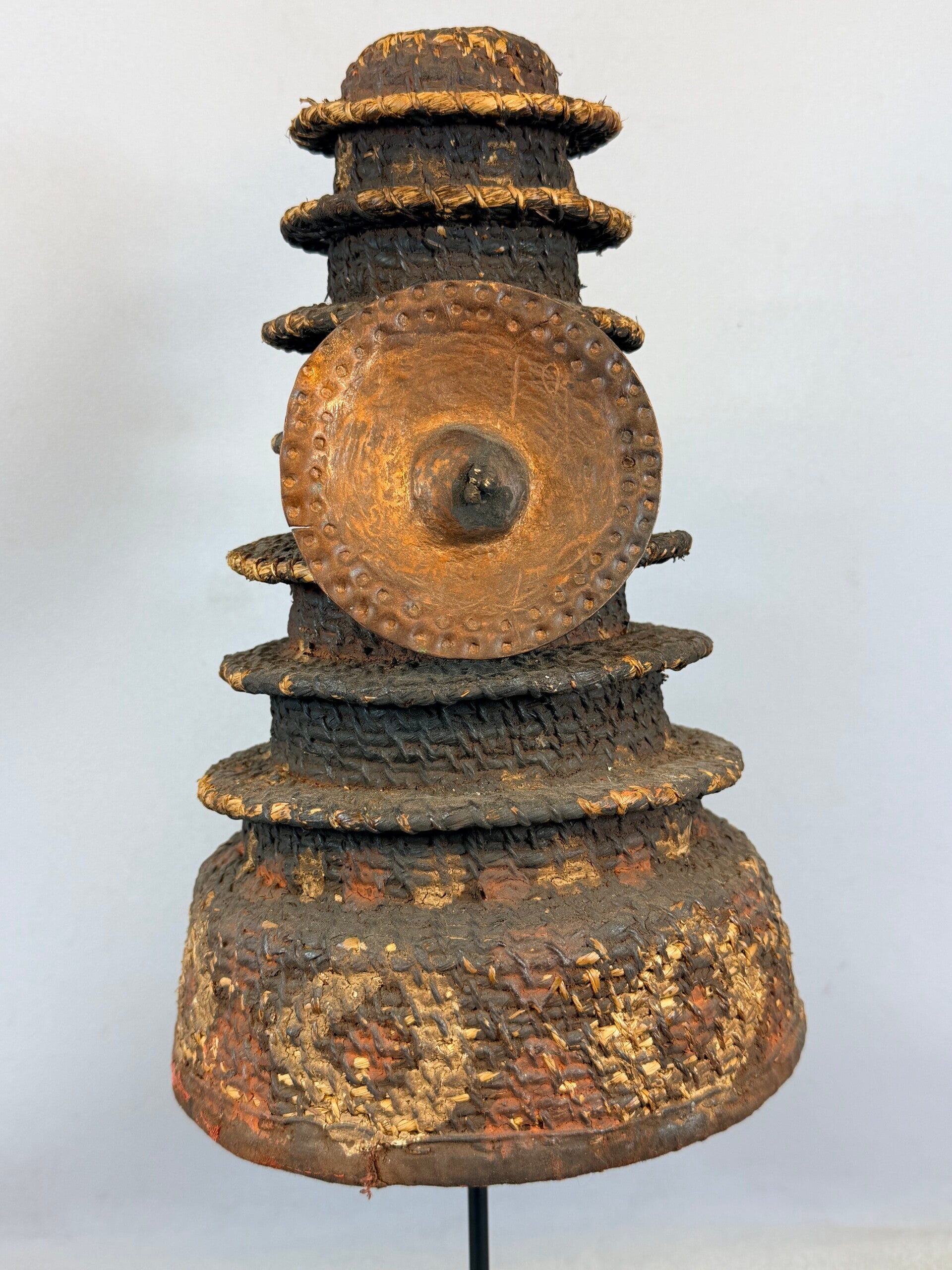 260437 - Old African Botolo head from the Ekonde chief - Congo.