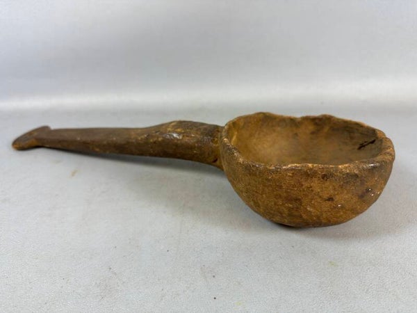 240109 - Antique Ethiopian Mursi milk spoon - Ethiopia.