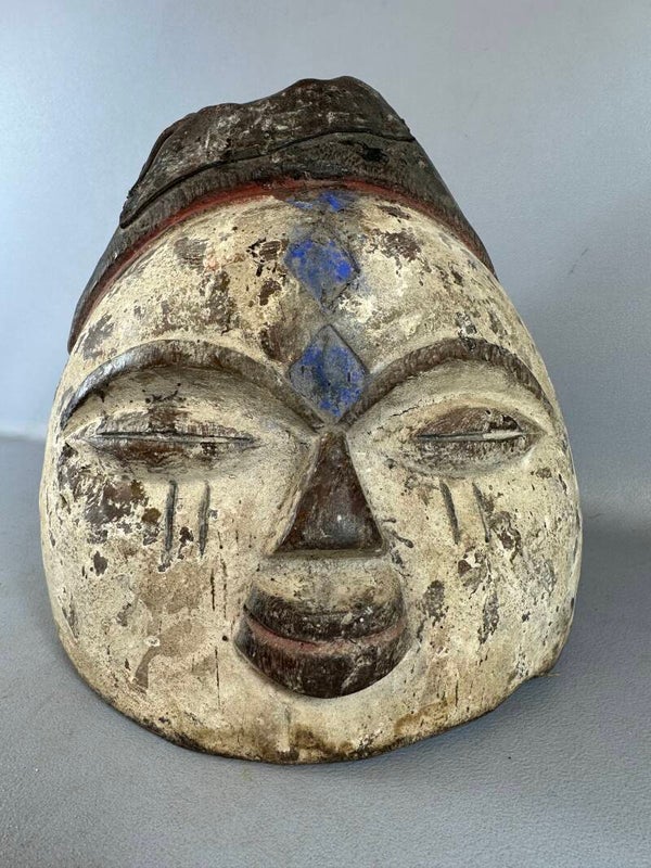 240144 - Old Yoruba Gelede Head- or Helm mask - Nigeria.