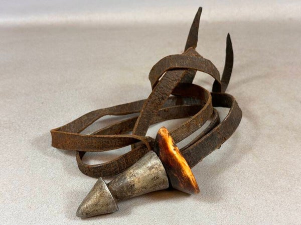 250625 - Rare Ethiopian Borana Oromo Kallacha – Tribal Head Ornament - Ethiopia.