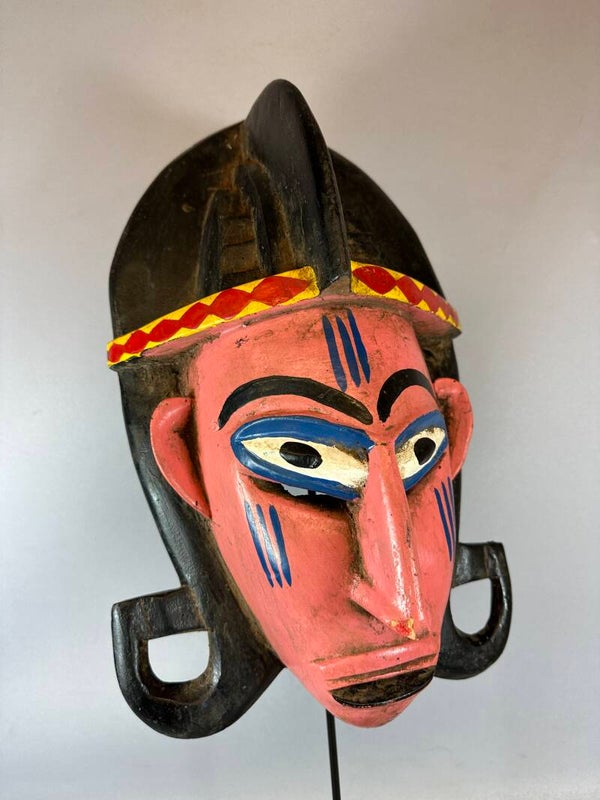 240448 - Large Authentic African wooden Bozo Marionet - Mali