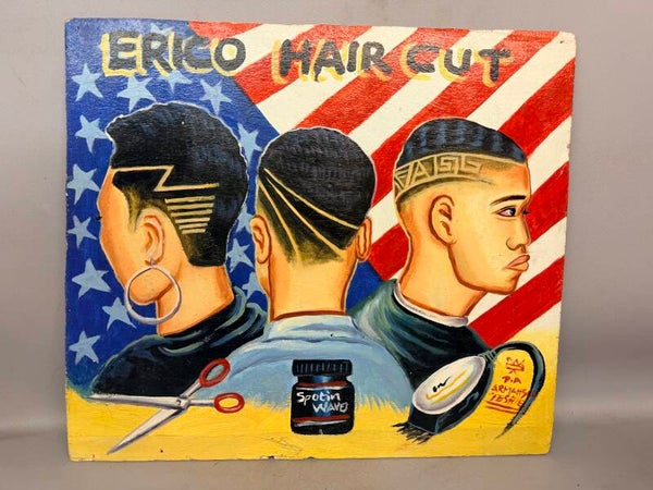 260993 - African Traditional Barbershop Sign from Togo