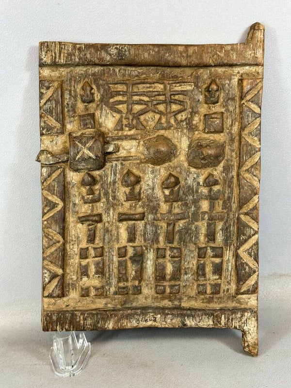 240732 - Old African Little Granary Dogon Door - Mali.