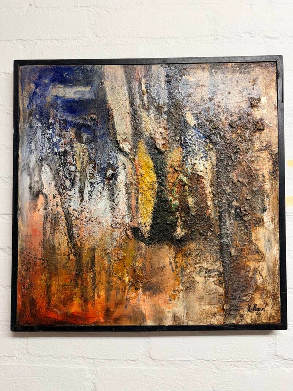 USF005 - Painting E. Kavi - L'Exode II - Togo