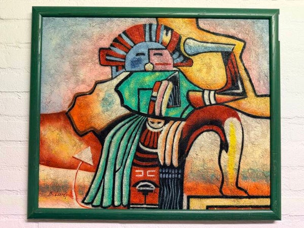 USF007 - Painting Long - Untitled - Ghana.