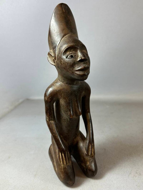 240763 - Old & Rare African Bakongo statue - Congo.