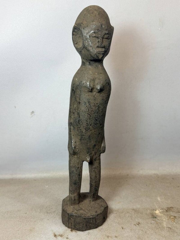 260714 - old African Lobi Bateba statue - Burkina Faso