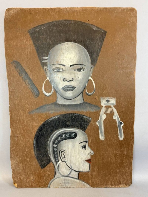 260866 - African Traditional Barbershop Sign from Togo