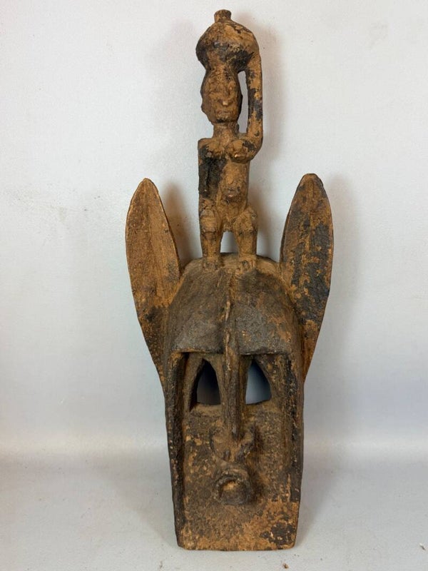 260924 - Old African Dogon Satimbe Mask - Ireli town - Mali.