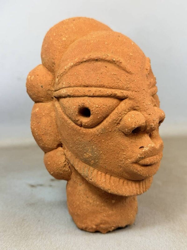 260521 - Old Terracotta Nok head - Nigeria
