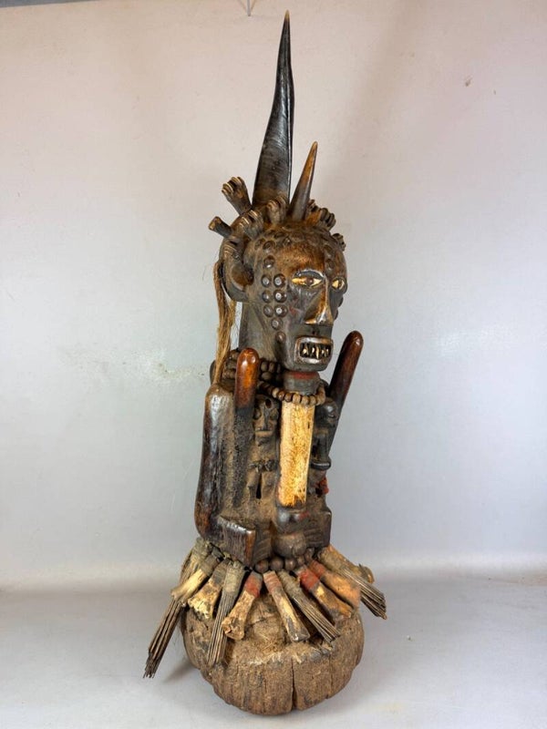 261133 - Old & Rare African Songye Bishimba Ethnographic Power Orakel - Congo.