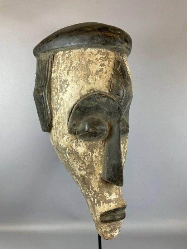 220256 - Tribal used African Fang mask - Gabon.