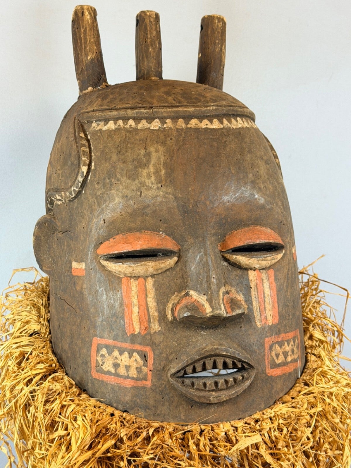 260185 - Nice African Kuba Bwoom mask - Congo
