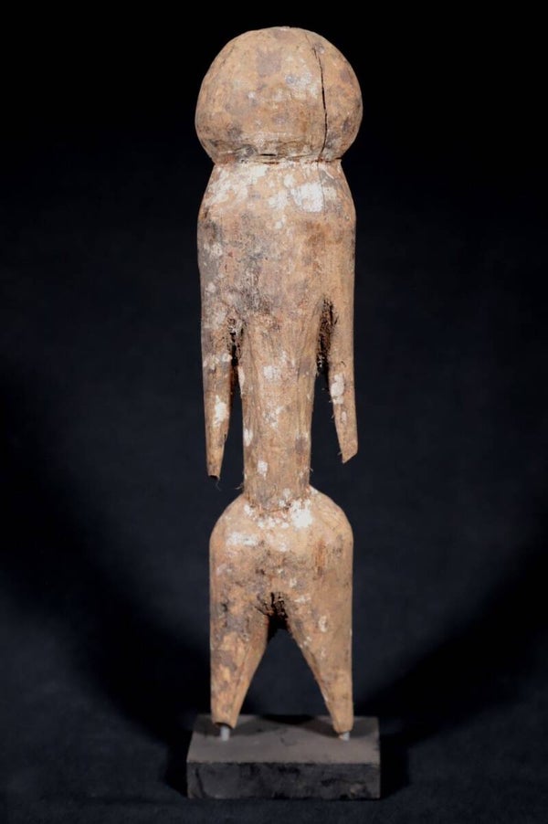 250765- African Moba or Bimoba wooden statue on stand - Togo.