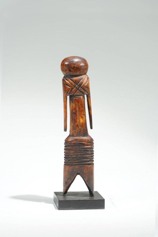 250438 - Extremely Rare and Old African Moba or Bimoba bone statue - Togo.