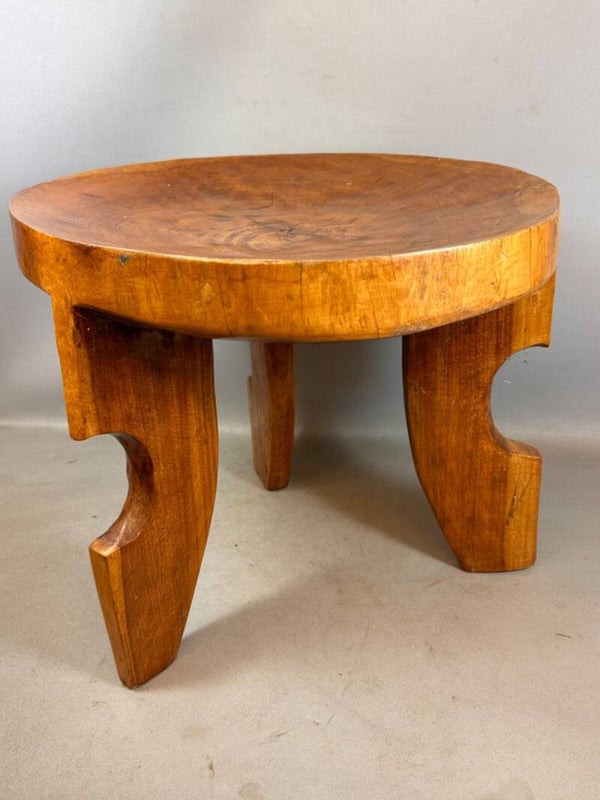 250750 - This three-legged stool is handmade in the Jimma region - Ethiopia.