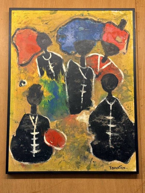 USF039 - African art - Artist Y. Donatien - Untitled - Burkina Faso.
