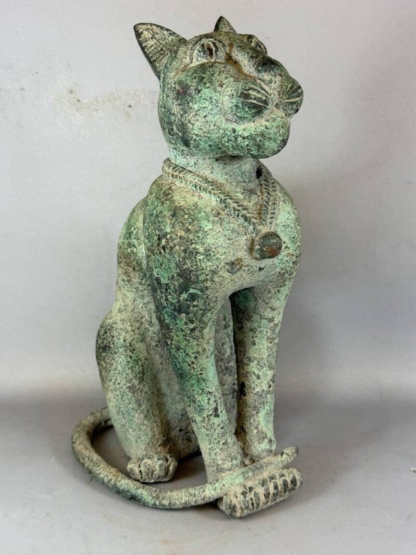 261002 - Beautiful bronze statue from the Bini/Edo people of - Benin - Nigeria.