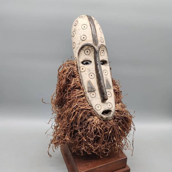 260612 - Nice little African Fang mask - Gabon.