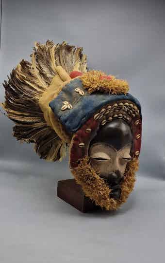 250808 - Old Dan Gunye Ge or Gunyeya mask - Yv. Coast.