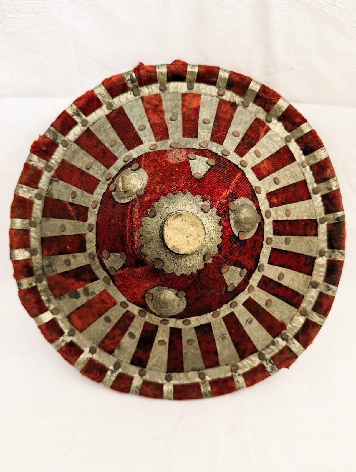 260101 - Metal African Ethiopian Ras shield - Ethiopia