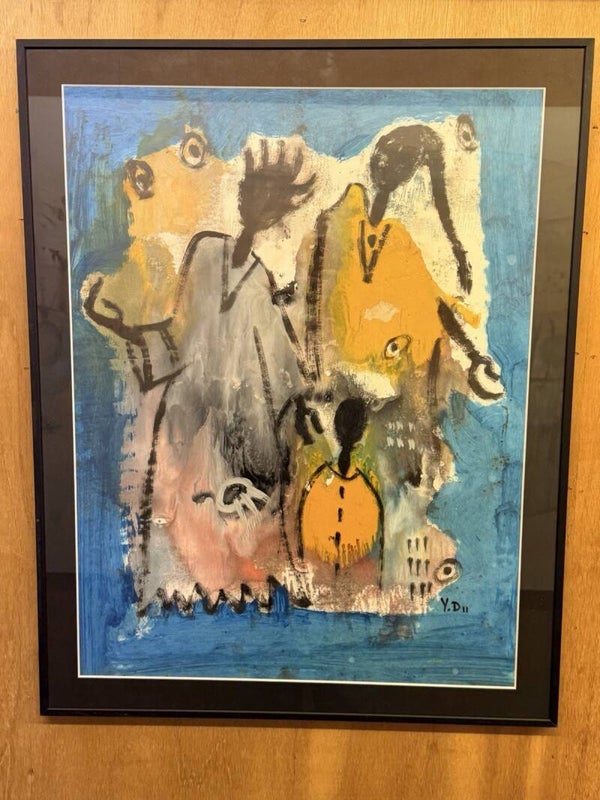 USF026 - African art - Artist Y. Donatien - Untitled - Burkina Faso.