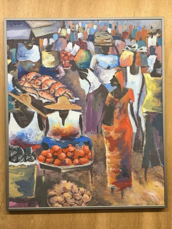 USF021 - artist unknown - Market - Togo.