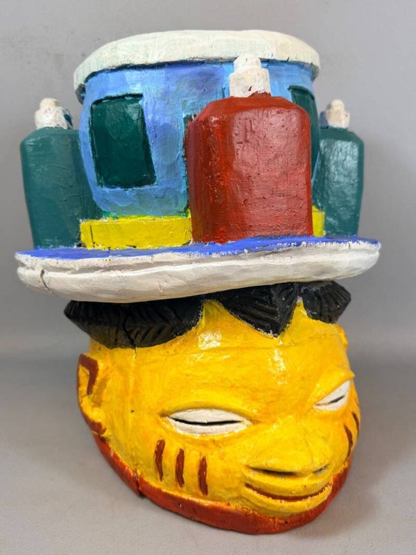 261089 - African Yoruba Gelede mask - Nigeria.