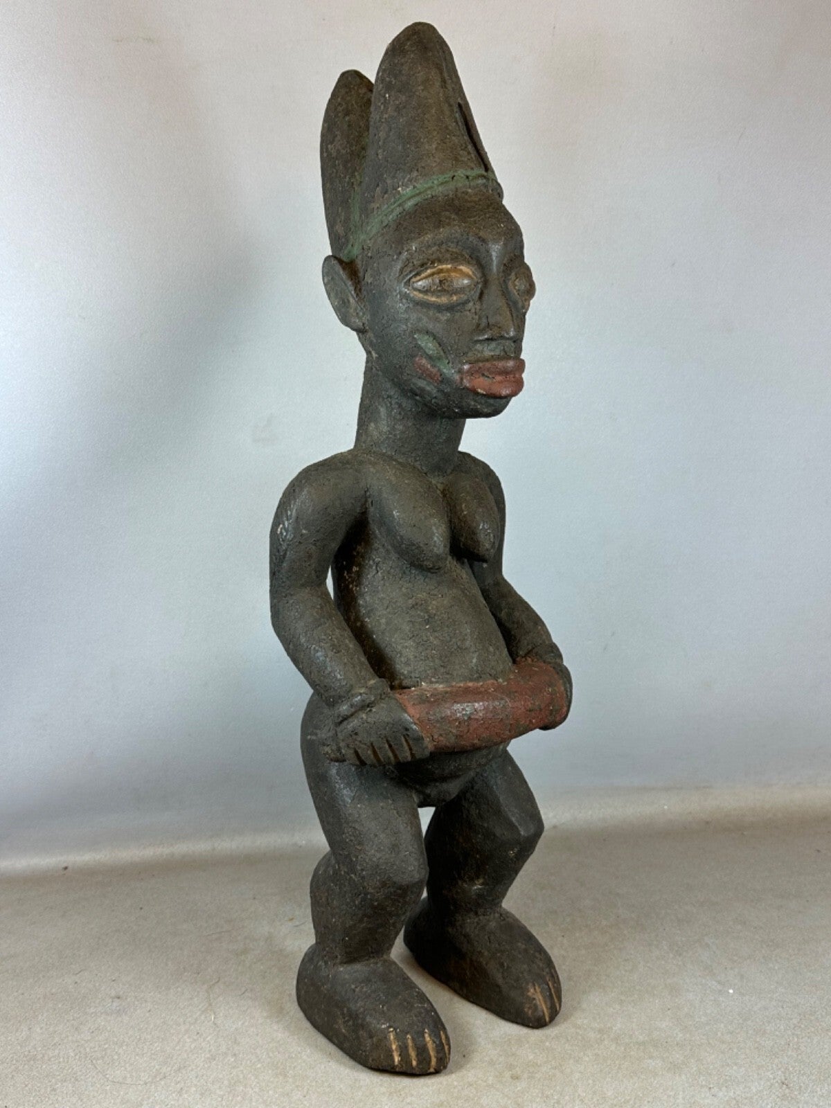 251153 - Old African Yoruba statue - Nigeria.
