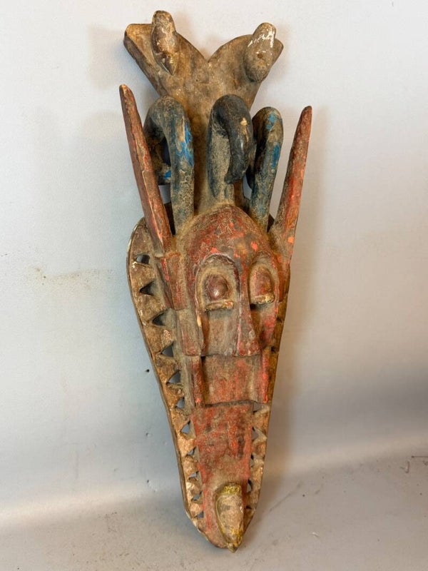 260970 - Rare & Old African IGBO Alusi mask - Nigeria.