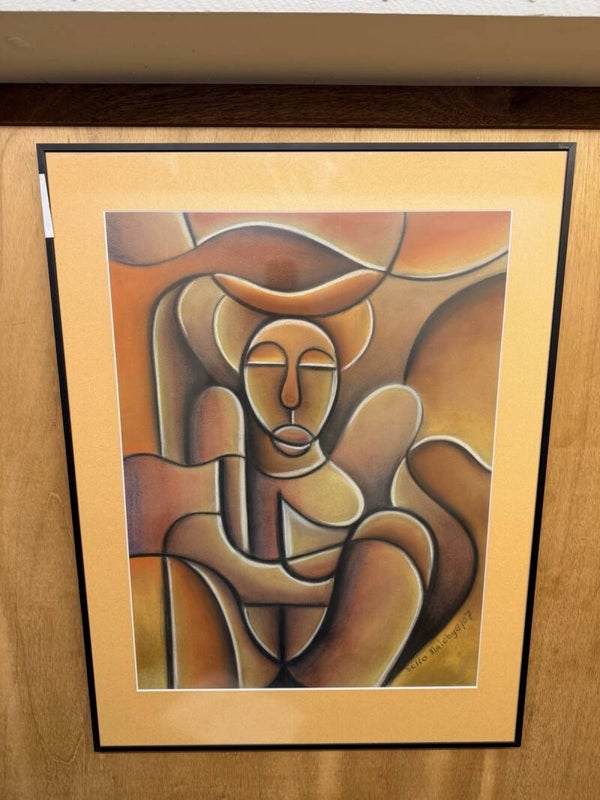 USF027 - African art - Artist Sello Malebye - Untitled - South Africa.