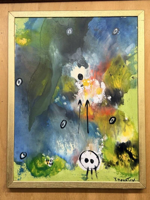 USF022 - African art - Artist Y. Donatien - Untitled - Burkina Faso.