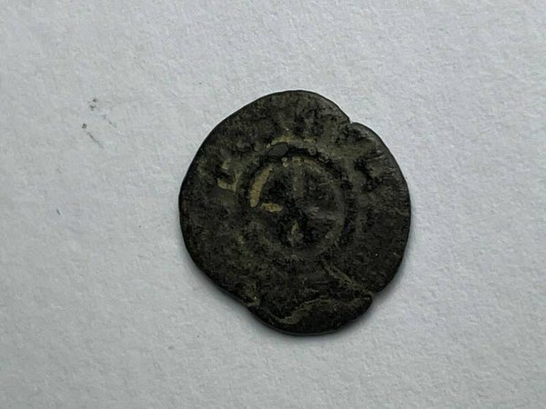 210856 - Kingdom of Aksum or Axum – Brass coin of ANONYMUS (ca. 440-470 A.D.).