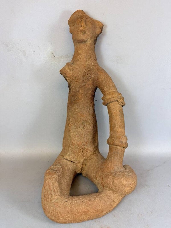 260997 - Antique Rare terracotta Funerary Dakakari sculpture - Nigeria
