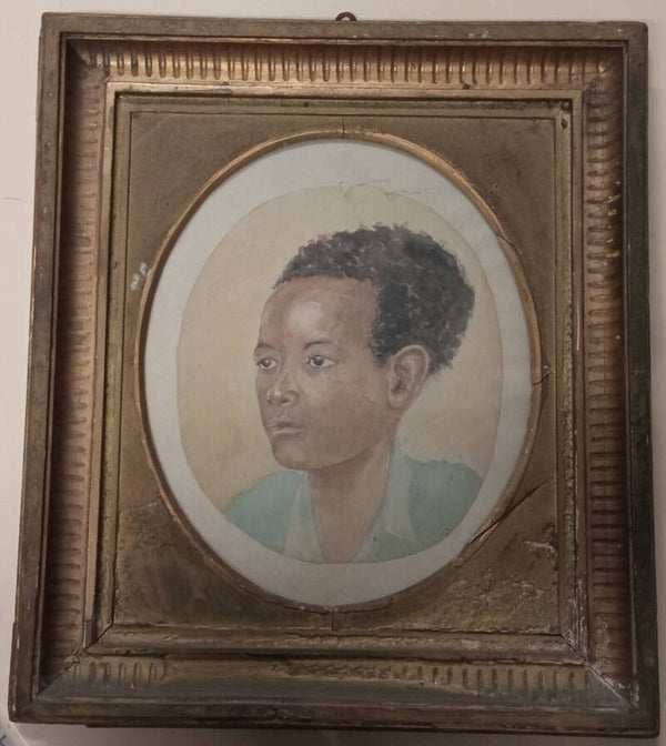 250444 - Aquarel from the Ethiopian Princess Tsehai Haile Selassie - Ethopia.