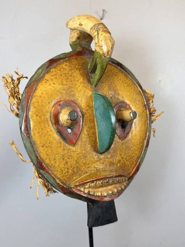 260717 - African Baule passport mask - Iv. Coast.