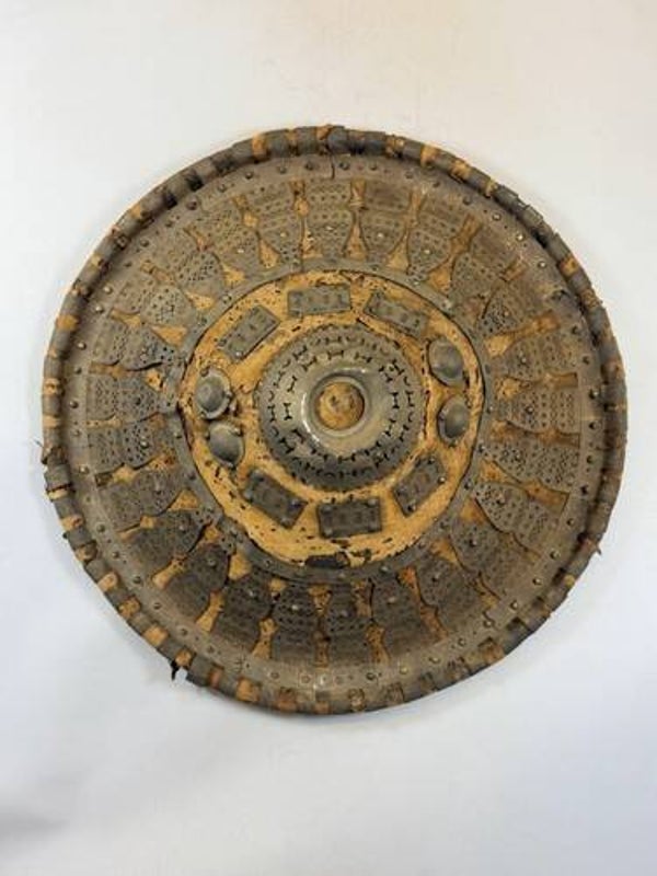260542 - Large Tribal Used African Ethiopian Ras shield - Ethiopia