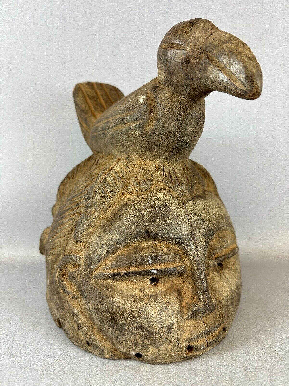 231171 - Mende Sowei Sande Society double face Mask- Liberia.